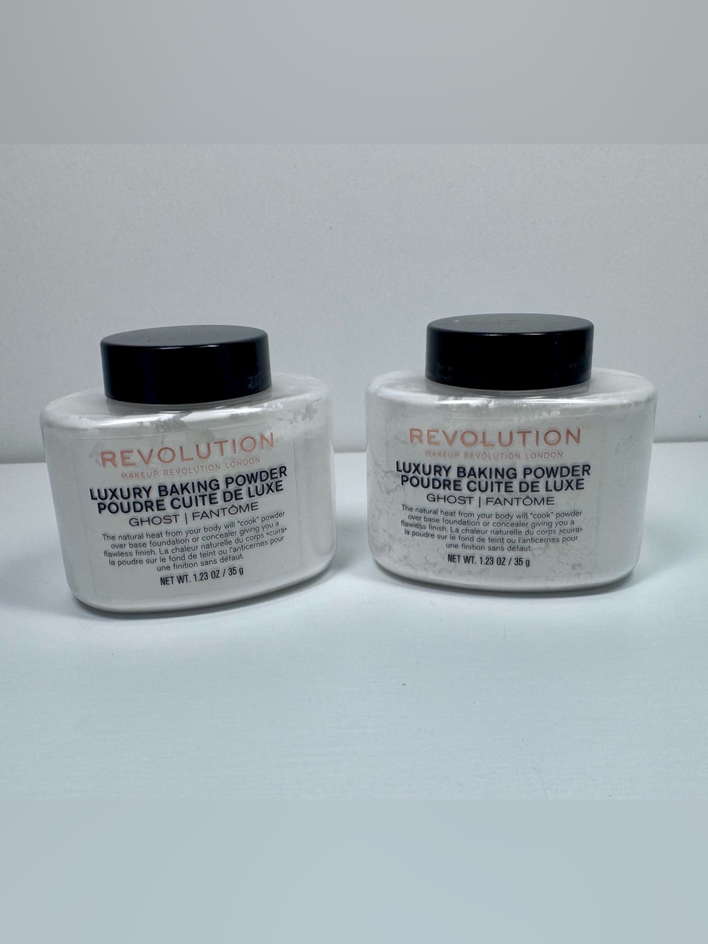 Revolution Luxury Baking Powder - Ghost Pair of 2 NEW!